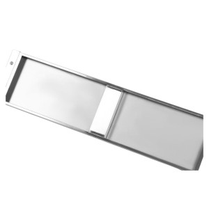 Taldrikuriiul - L 800 x S 200 mm - Dynasteel