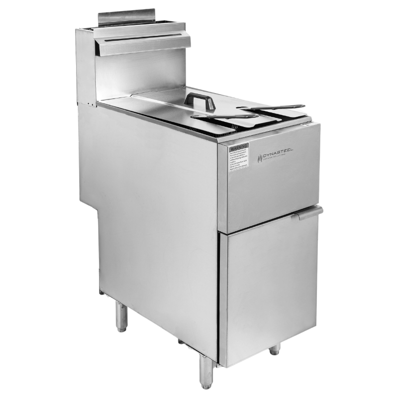 Gas Fryer 23 L - Switchable | Dynasteel - Single tank, burners, propane gas, city gas | Catering, Free delivery Gas Fryer 23 L - Switchable | Dynasteel - Single tank, burners, propane gas, city gas | Catering, Free delivery