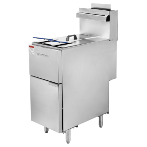 Gas Fryer 23 L - Switchable | Dynasteel - Single tank, burners, propane gas, city gas | Catering, Free delivery