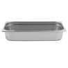 GN 1/1 Gastronorm-kastrul roostevabast terasest - 14 L, sügavus 100 mm