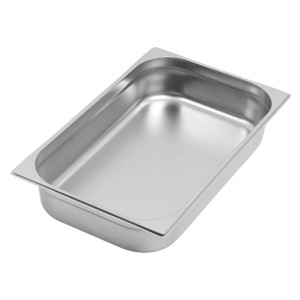 GN 1/1 Gastronorm-kastrul roostevabast terasest - 14 L, sügavus 100 mm