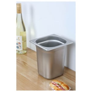 Bac Gastro GN 1/6 Inox Sügavus 200 mm - 3,4 L
