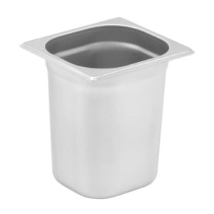 Bac Gastro GN 1/6 Inox Sügavus 200 mm - 3,4 L