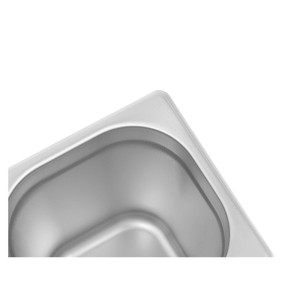 Bac Gastro GN 1/6 Inox Sügavus 200 mm - 3,4 L