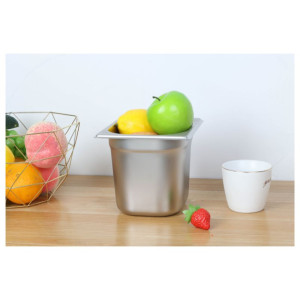 Bac Gastro GN 1/6 Inox - Sügavus 150 mm - 2,4 L - Dynasteel