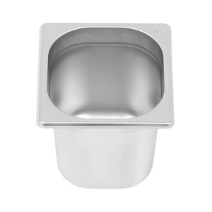 Bac Gastro GN 1/6 Inox - Sügavus 150 mm - 2,4 L - Dynasteel