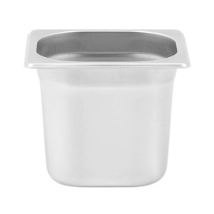 Bac Gastro GN 1/6 Inox - Sügavus 150 mm - 2,4 L - Dynasteel