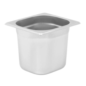 Bac Gastro GN 1/6 Inox - Sügavus 150 mm - 2,4 L - Dynasteel