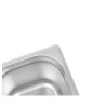 Bac Gastro GN 1/6 Inox - Sügavus 150 mm - 2,4 L - Dynasteel