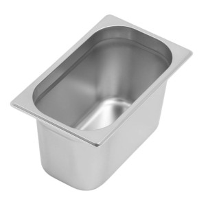 Bac Gastro GN 1/4 Inox - Sügavus 150 mm - 4 L - Dynasteel