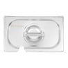 Couvercle GN 1/4 Dynasteel en inox pour Bac Gastronorme