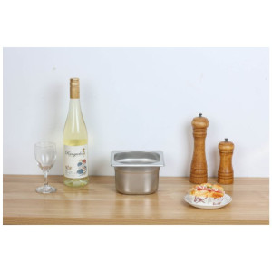 Bac Gastro GN 1/6 Inox - Sügavus 100 mm - 1,6 L - Dynasteel
