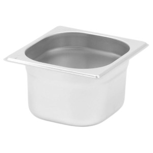 Bac Gastro GN 1/6 Inox - Sügavus 100 mm - 1,6 L - Dynasteel