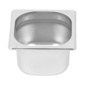 Bac Gastro GN 1/6 Inox - Sügavus 100 mm - 1,6 L - Dynasteel