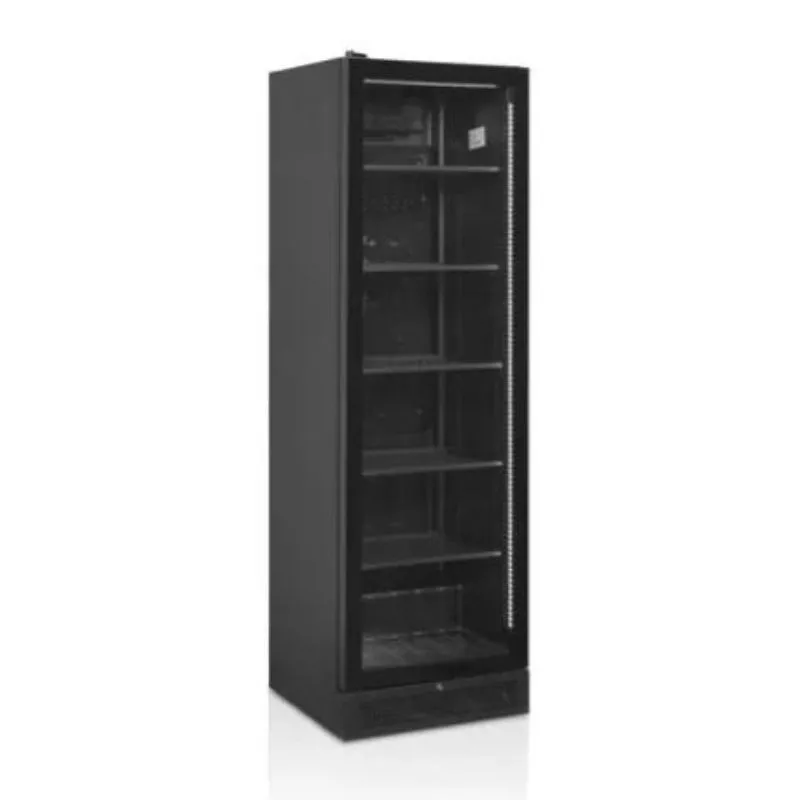 Must külmik - vasakpoolse hingedega klaasuks - 347 L