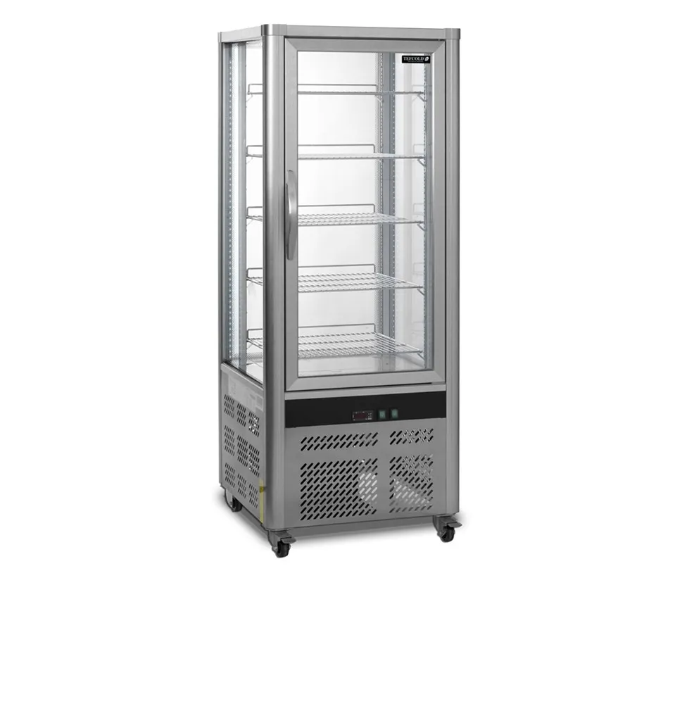 Klaasustega külmkapp - 425 L