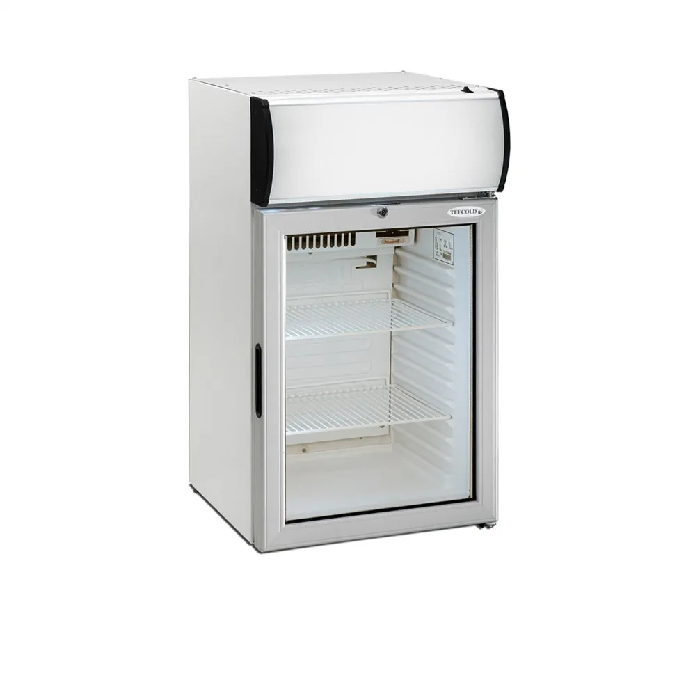 Mini külmik varikatusega - klaasuks - 55 L