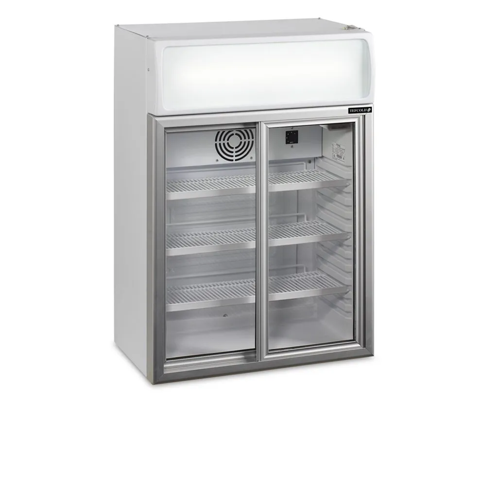 Mini külmik varikatusega - 2 klaasustega - 60 L