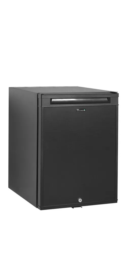 Mini baarikülmik täisuksega must - 34 L