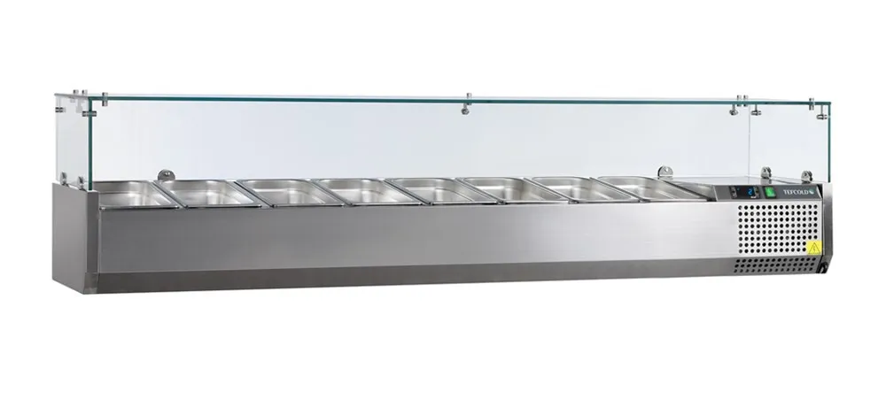 Laual seisev Saladette - Staatiline - 8 GN 1/4 - 53 L