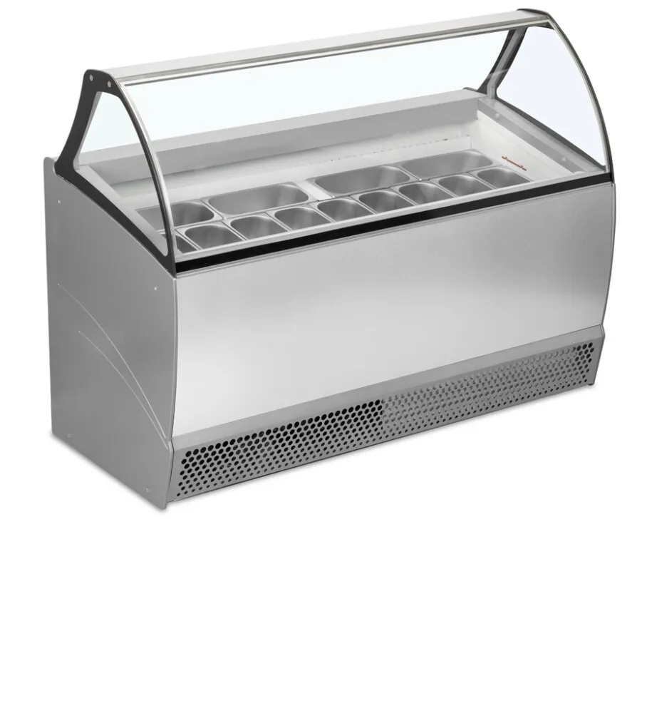 Ventileeritud jäätisekapp - 13 x 5 L
