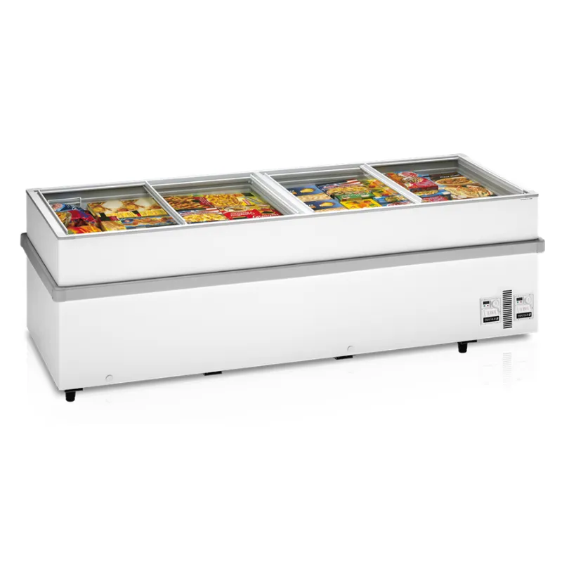 Klaasist lükandkaanega sügavkülmik - 805 L
