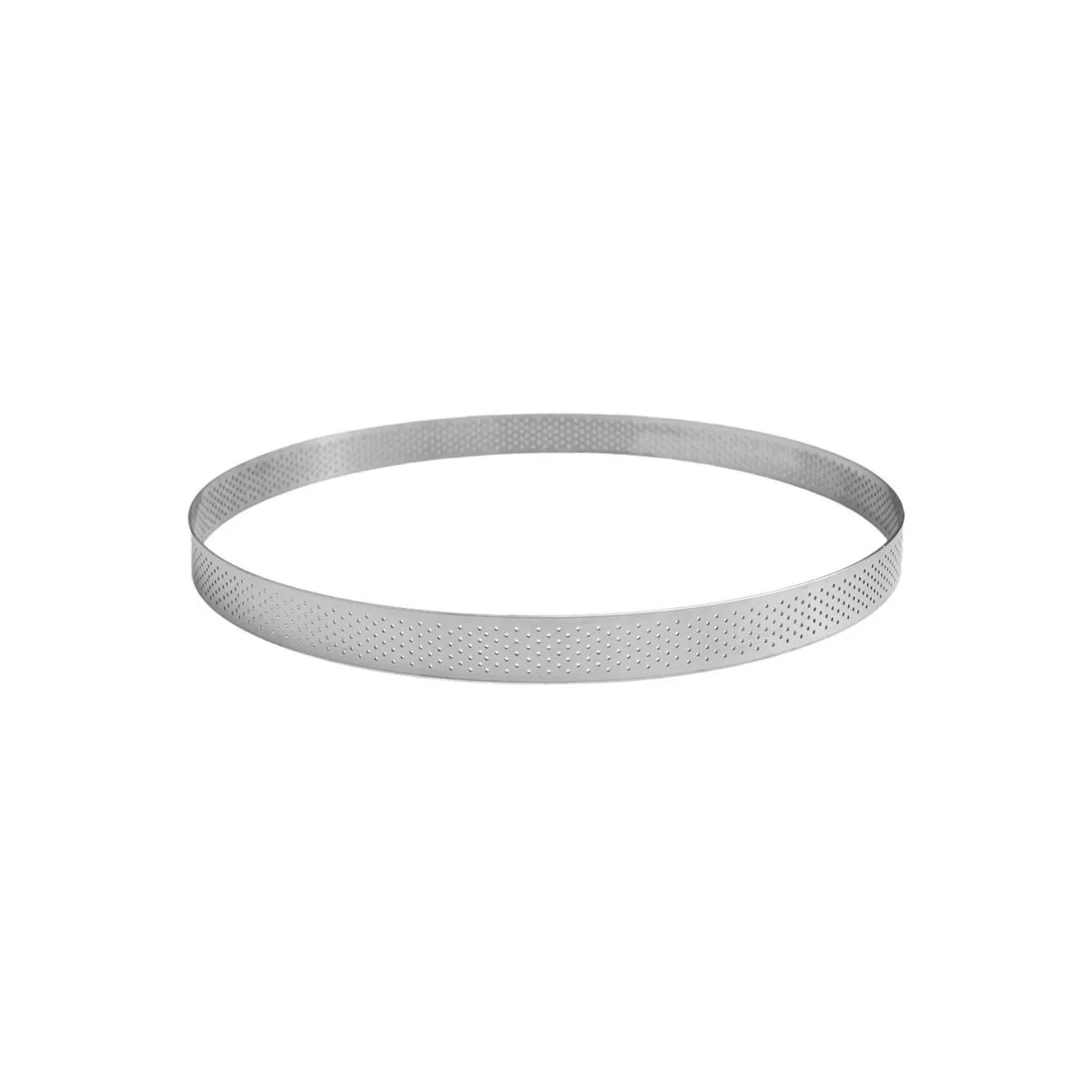 Perforeeritud roostevabast terasest koogivorm - ⌀ 100 mm - H 20 mm