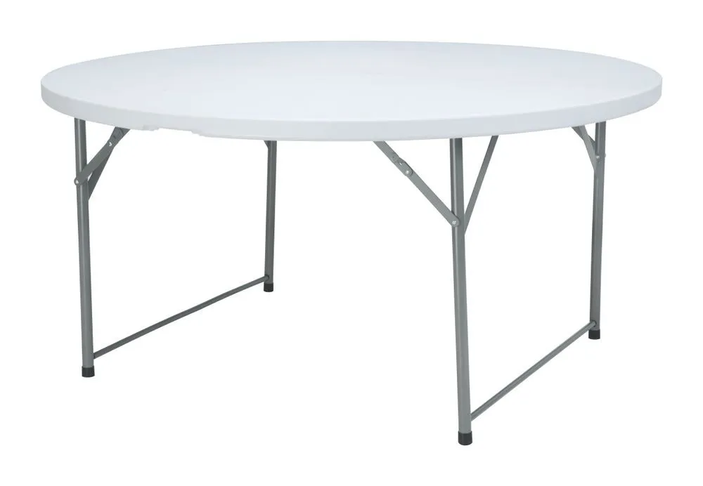 Pliidetav ümmargune buffeelaud - läbimõõt 1500 mm