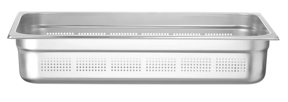 Gastro mahuti Profi Line GN 1/1 perforeeritud roostevaba teras 100 mm 14 L