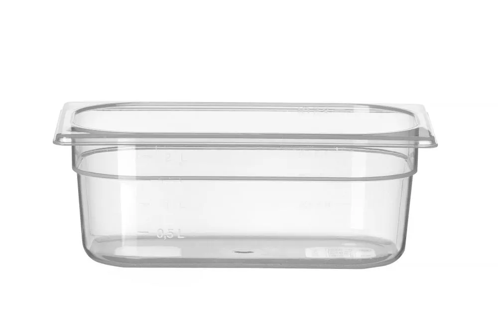 Gastronorm Nõu GN 1/4 Polüpropüleen - Sügavus 100 mm - 2,8 L