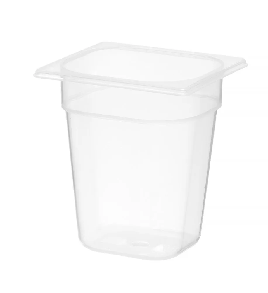 GN 1/6 GN anum polüpropüleenist – 3,4 L – H 200 mm
