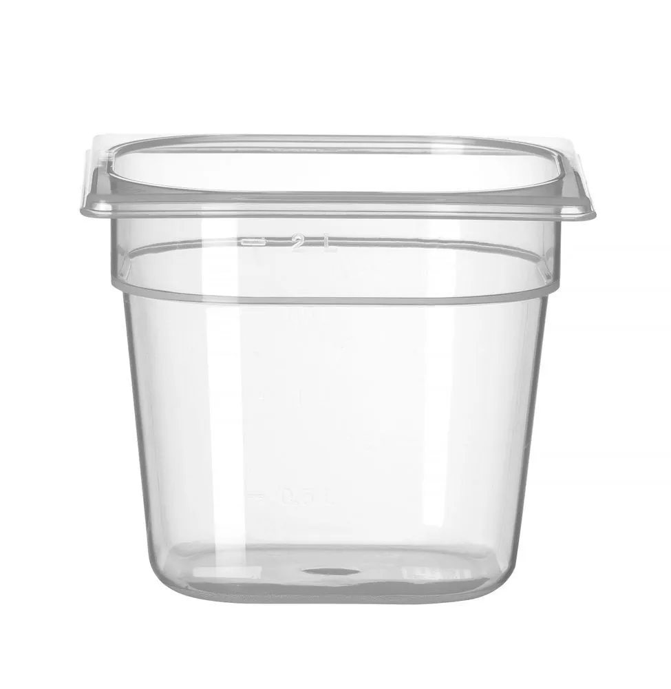 Gastronorm Nõu GN 1/6 Polüpropüleen - Sügavus 150 mm - 2,4 L