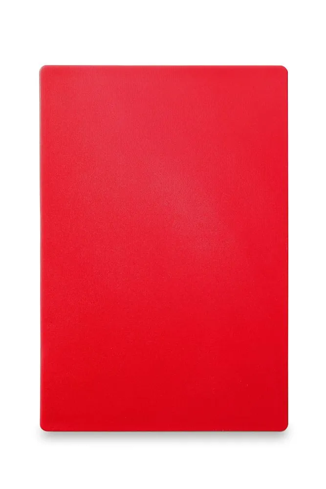HACCP lõikelaud - 600 x 400 mm - Punane - 18 mm paksusega