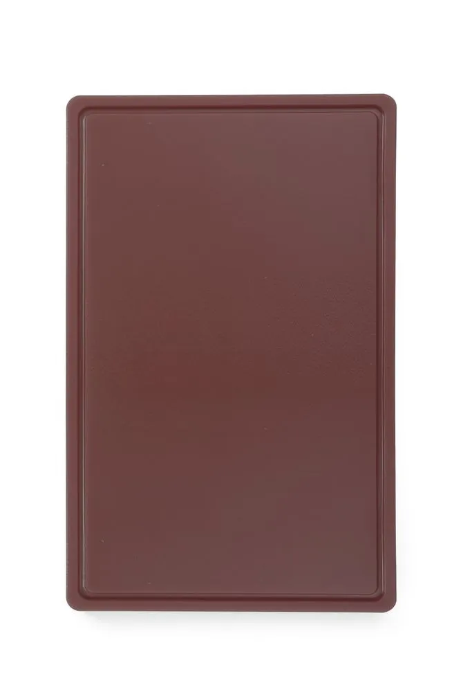 Lõikelaud HACCP - GN 1/1 - Pruun - 15 mm paksus