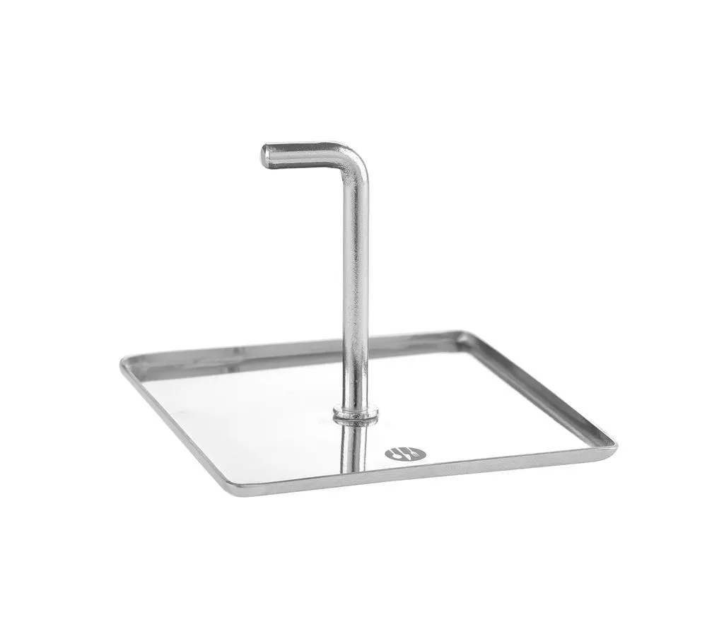 Nupuvajutiga ruudukujuline auguriist - 80 x 80 mm