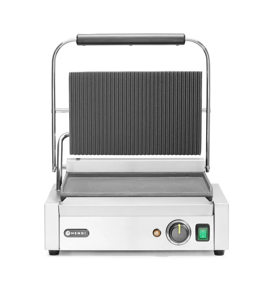 Kontaktgrill Panini - soonelaineline/lainetamata plaat