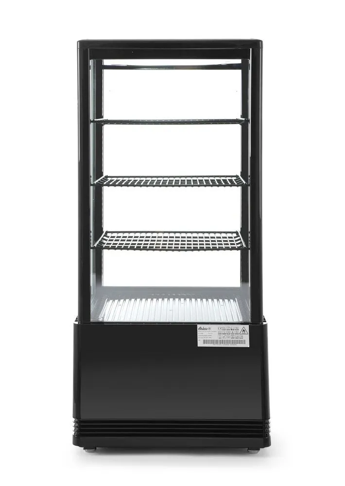 Must 4-klaasiga külmlet - 78 liitrit