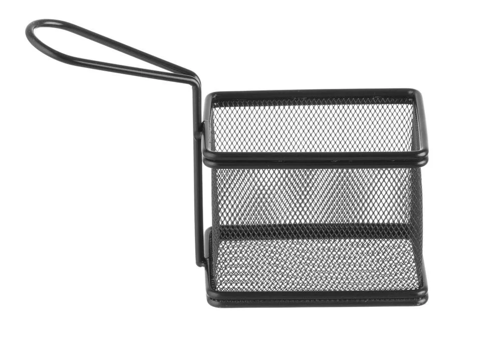 Mini Panier Friikartulitele Must 100 x 80 mm