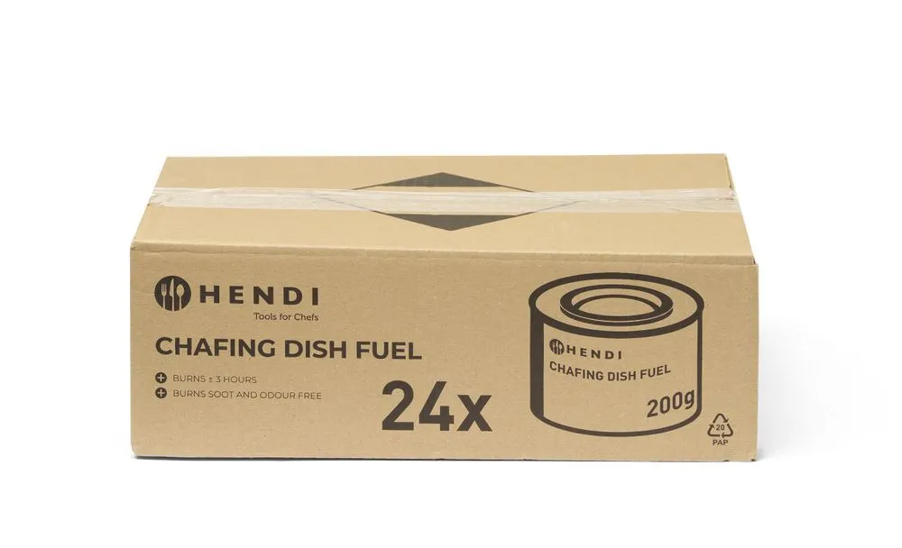 Küttepasta Chafing Dishile karbis - 24 tükki