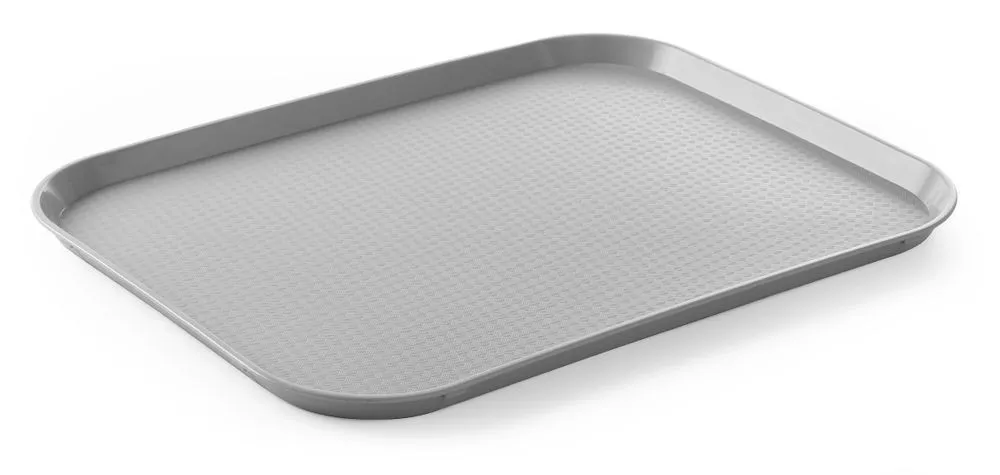 Ristkülikukujuline FastFood kandik - Suur mudel 450 x 350 mm - Hall
