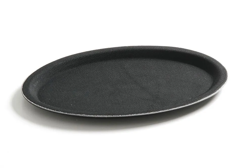 Ovaalne klaaskiust serveerimisalus - 200 x 265 mm