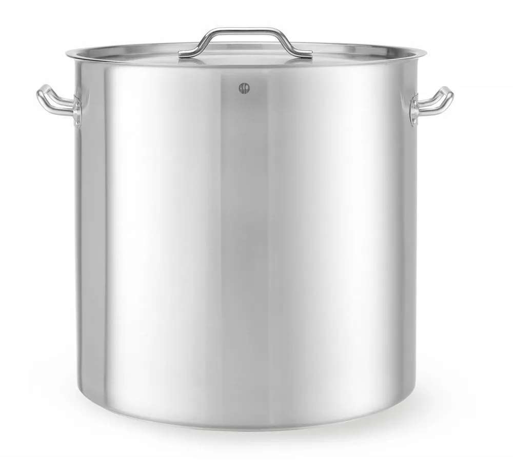 Roostevabast terasest pott kaanega Budget Line - Ø 50 cm - 98 L