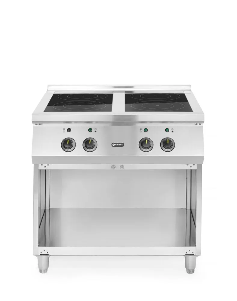 4 tsooni induktsioonpliit alusplaadiga - 17000 W