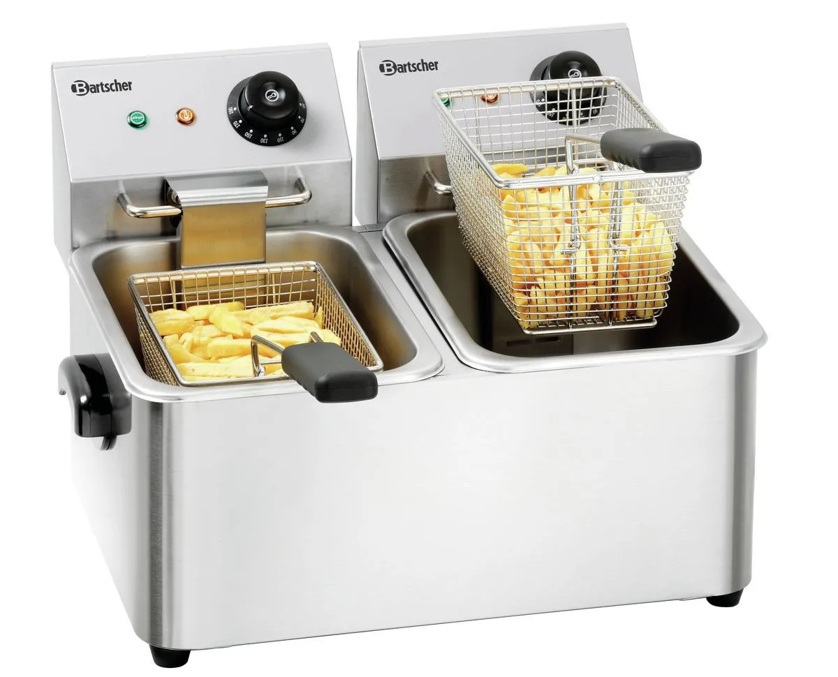 Professionaalne fritüür SNACK II - 2x4 L
