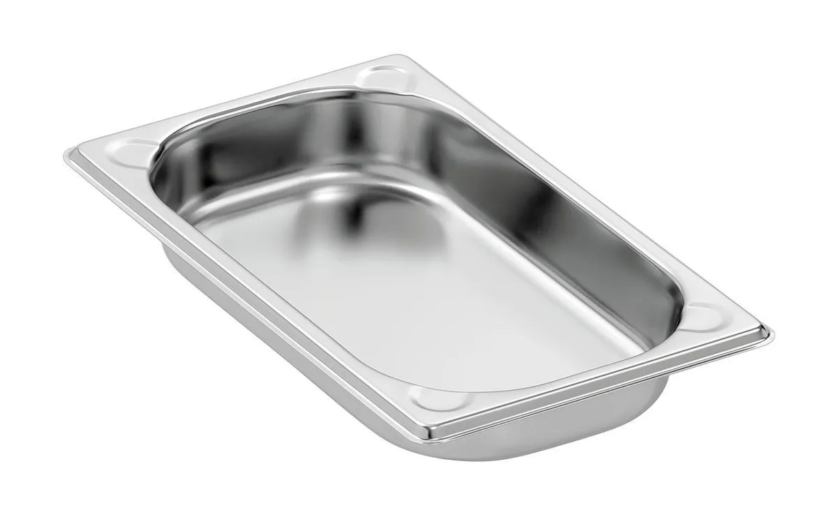 GN 1/4 Gastromahuti Roostevaba Teras 40 mm - 1,6 L