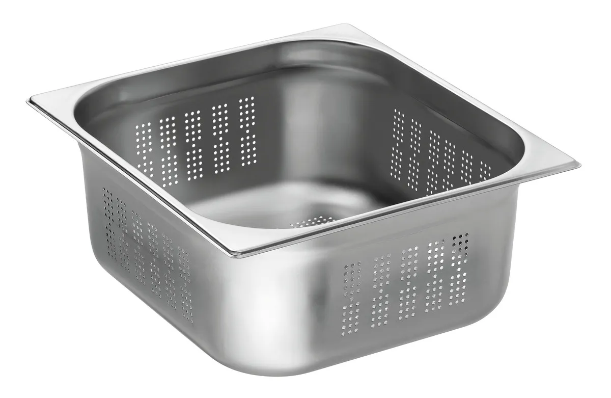GN 2/3 Perforeeritud Roostevaba Teras Mahuti – Sügavus 150 mm – 13 L