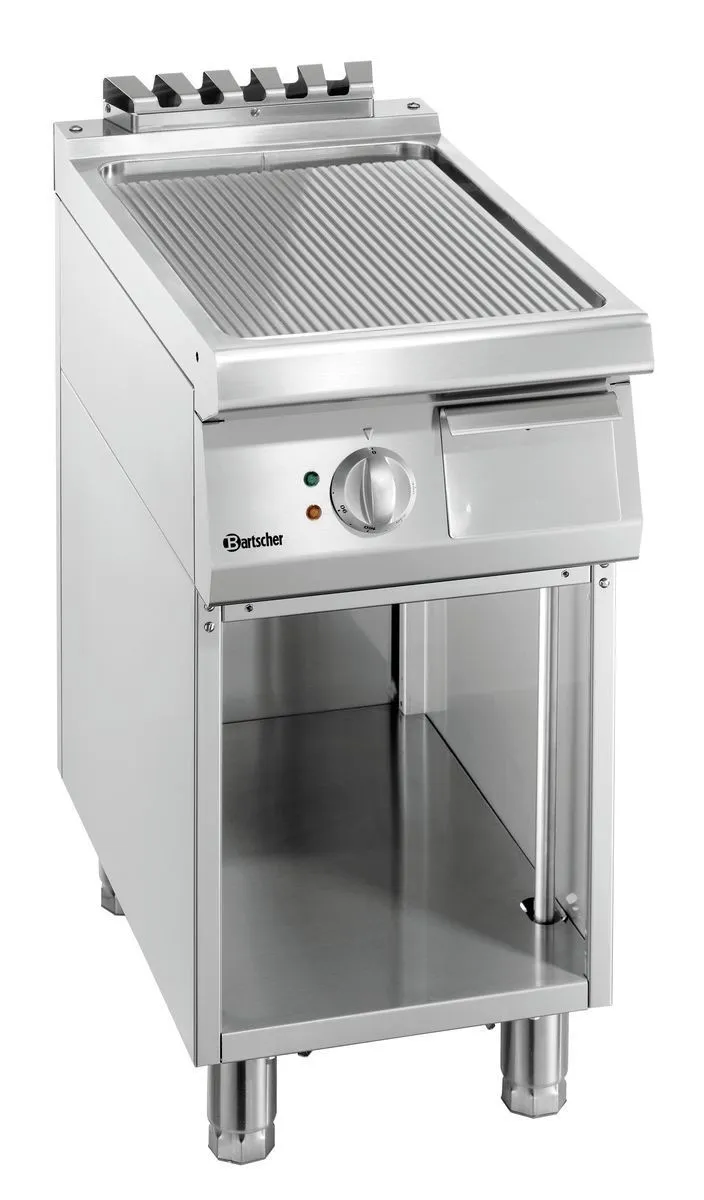 Plaatgrill soontega Laius 400 mm - Elektriline
