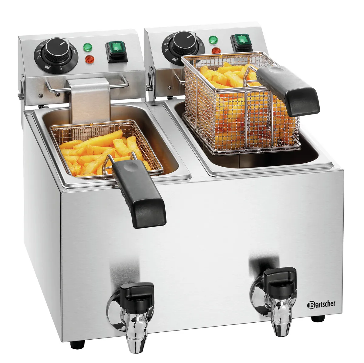Friteerija Snack II Plus – 2 x 4 L