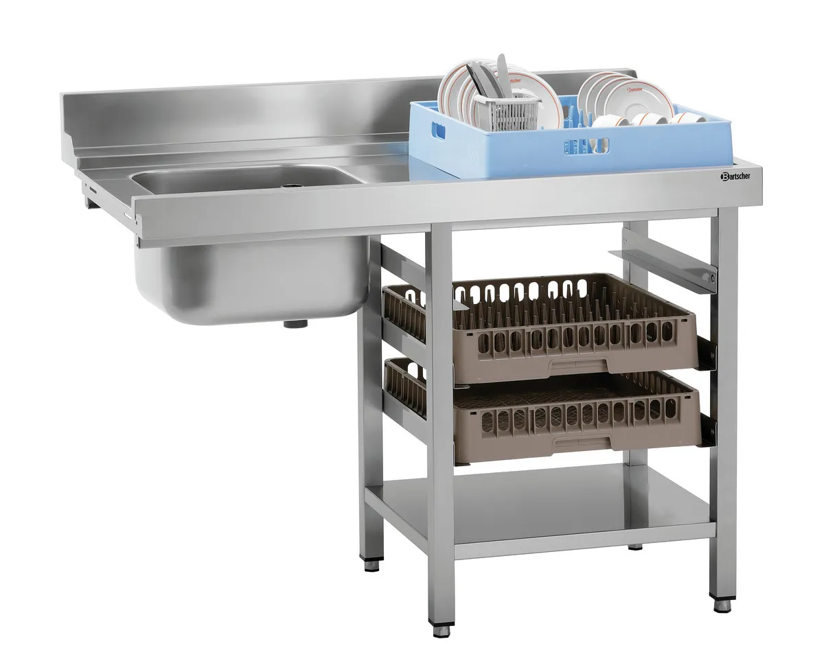 Sorteerimislaud 1 kastiga - Parem - L 1200 x S 715 mm
