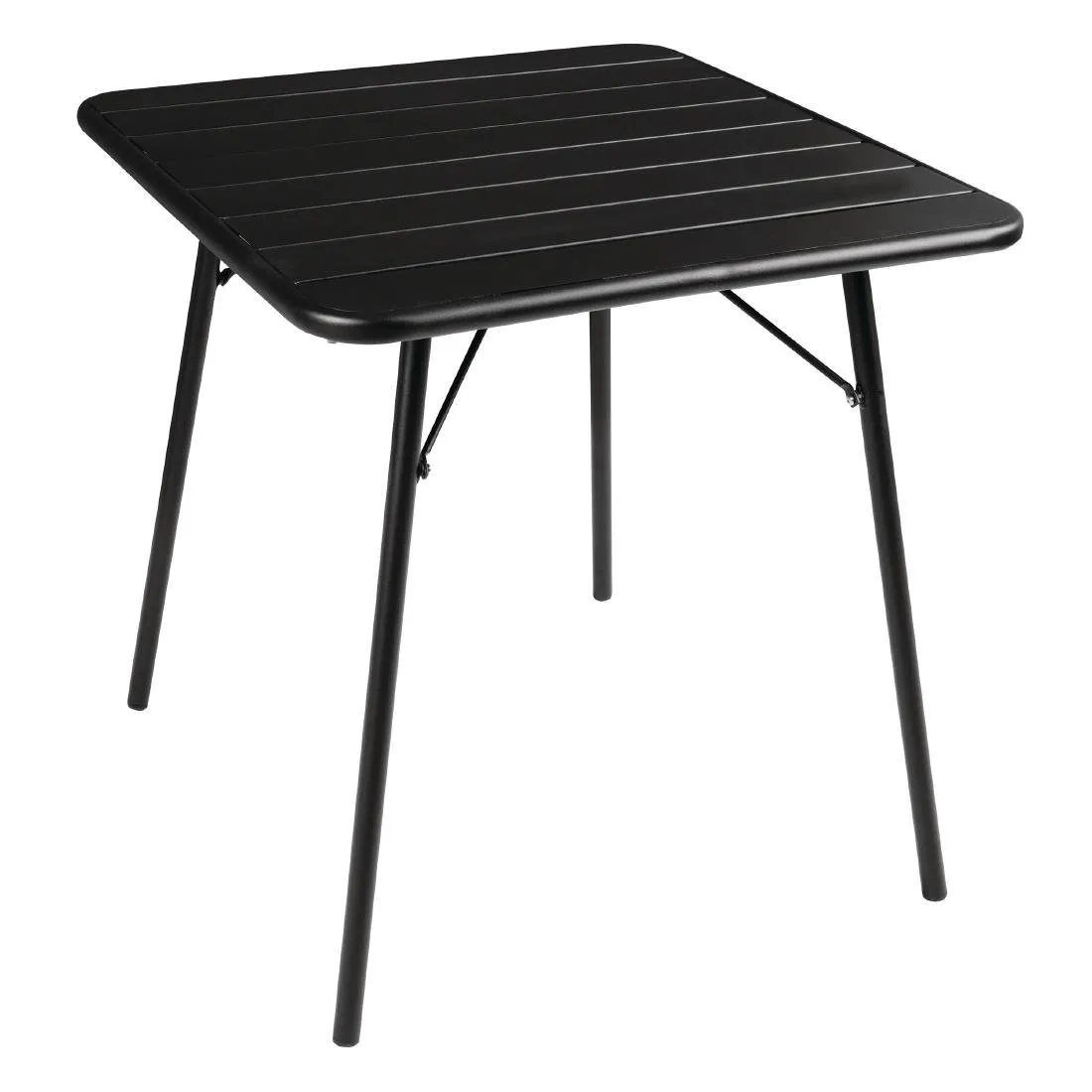 Must terasest ruudukujuline latitudelaud - 700 x 700 mm